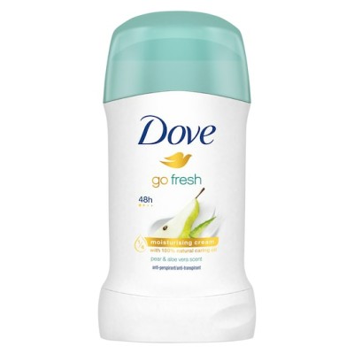 1 - Dove GO FRESH Pera & Aloe Vera Deo Stick 40ml